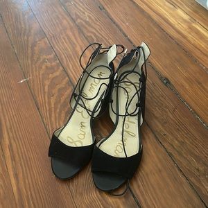 Lace up Sam Edelman heels